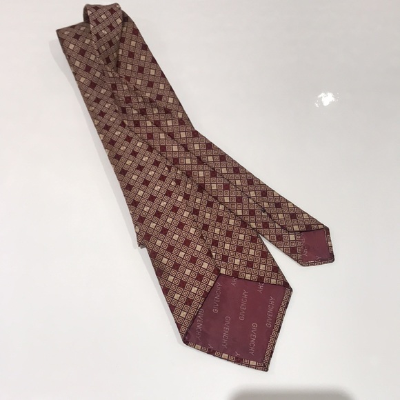 Designer Vintage GIVENCHY Men’s Tie - Picture 2 of 3